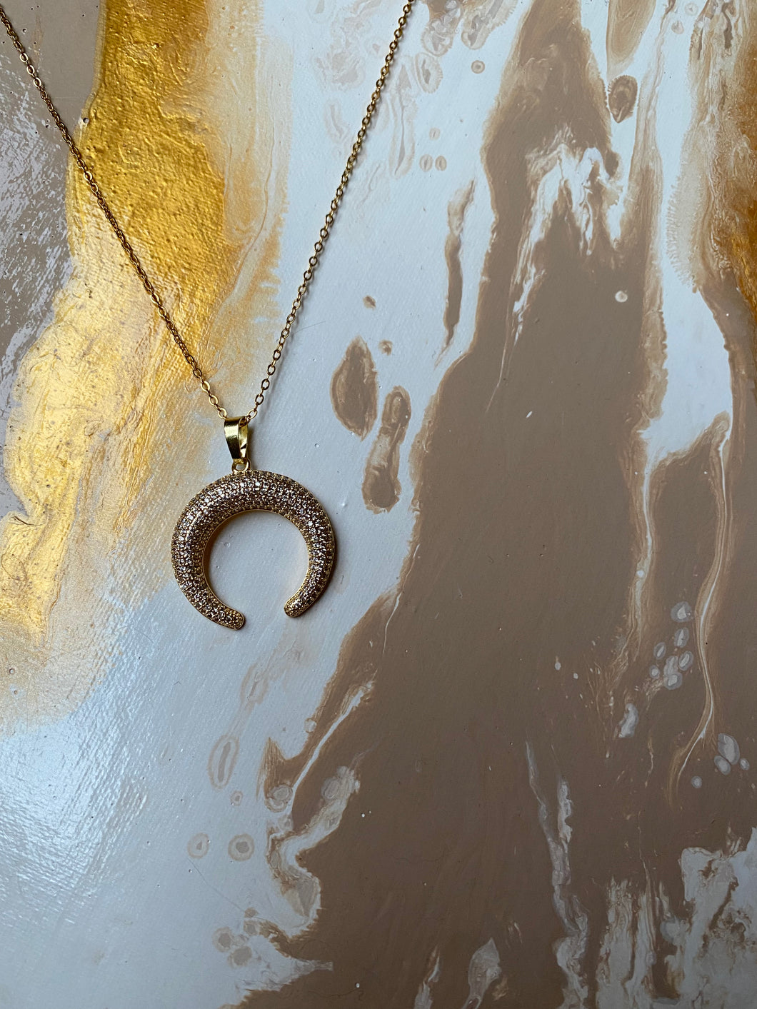 Crescent Moon Necklace